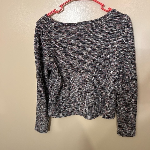 Madewell Multi Color Puff Sleeve Top Sz S - Picture 5 of 7
